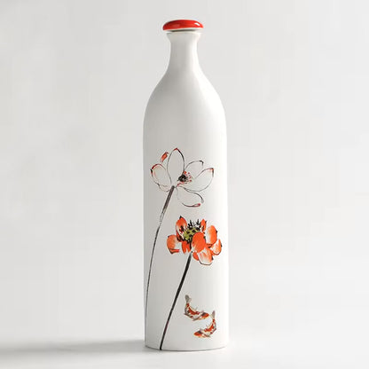 Hancai Ceramic Wine Bottle Creative Home-Use Liquor Bottle Custom-Made Handmade Private Customization