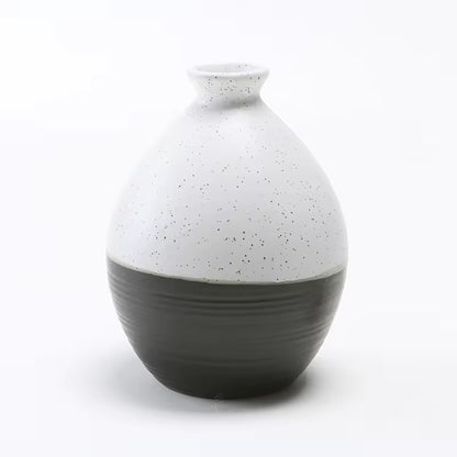Hancai Matte Ceramic wine Bottle Ceramic Wine Liquor Bottles Whisky Bottle Ceramic Flagon Sake Wine Decanter
